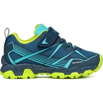 Chlapecké tenisky Chlapecké tenisky Geox J MAGNETAR B.B ABX A 32 Tmavě modrá, Tyrkysová, Světle zelená