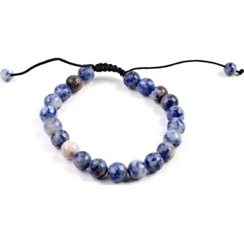 Korálek Náramek Blue Spot Jaspis č.16