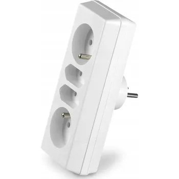 Elektrická zásuvka Elektrická Zásuvka rozbočka Jonex bílá