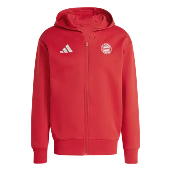 Pánská mikina Adidas FC Bayern Mnichov Anthem červená UK M