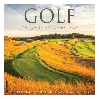 Kalendář Golf 12 X 12 Wall Calendar (Kalendář)