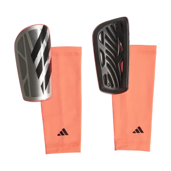 Fotbalový chránič Adidas Tiro League šedá/černá/oranžová UK XL