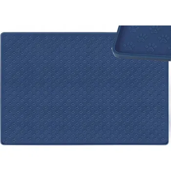 Miska pro psa Silikonová podložka pod misku DKM modrá 0 l