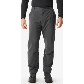 QUECHUA Pánské zimní turistické hřejivé vodoodpudivé kalhoty NH 100 S