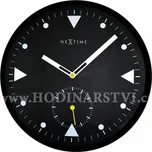 Hodiny NEXTIME 3049 32cm Serious Black 138114335