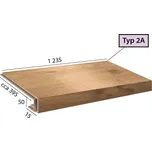Vinylový schod Vinylové schody Brased Ecoline Step 2A - 9507 Dub noblesní 138000625