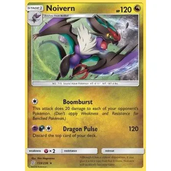 Sběratelská karetní hra Pokémon UNM 159/236 Noivern - Unified Minds Stav: Good, Verze: REVERSE HOLO