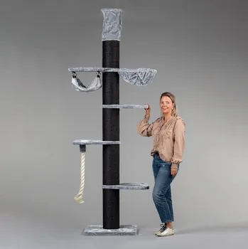 Rhr XXL Kočičí škrabadlo ROSALINA blackline