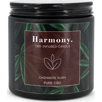 Svíčka Candle Brothers CBD Sójová svíčka Harmony. Cashmere Kush - 350g