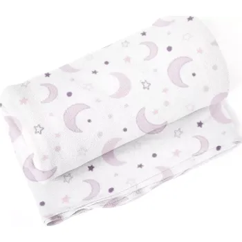 deka Sablio Deka Fialové měsíčky - 150x120 cm