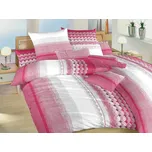 DADKA VRACOV Povlečení krep Sahara vínová 140x200, 70x90 cm 235114702