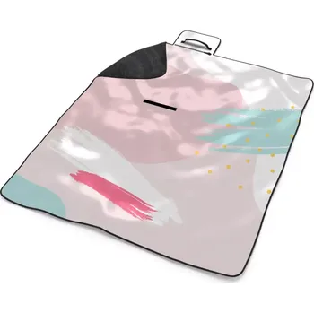 deka Sablio Plážová deka Světlý vzor: 200x140 cm