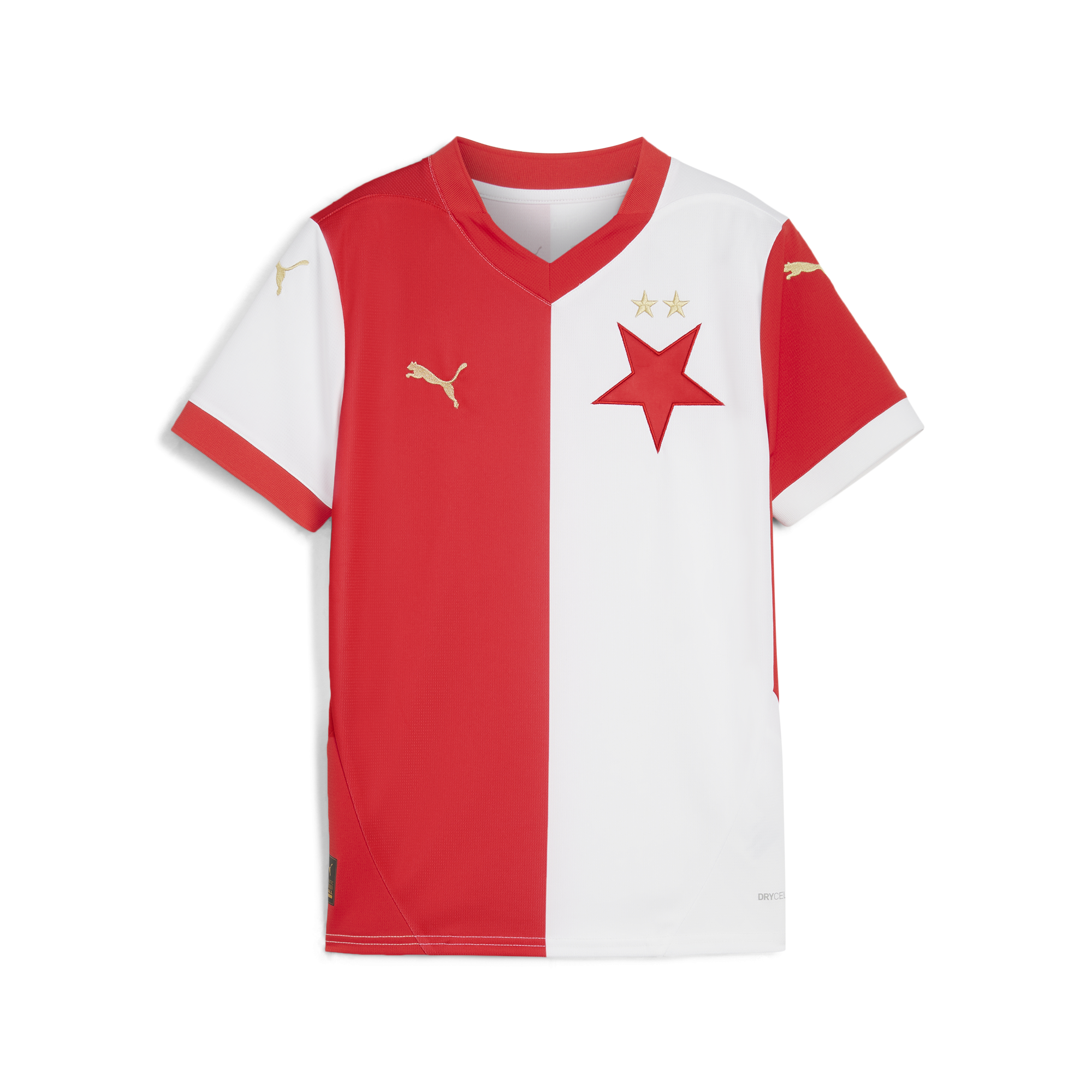 Puma SK Slavia Praha domácí 2024/2025 Replica červená/bílá UK Junior XS