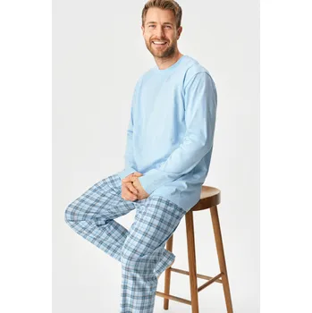 Dámské noční prádlo Bavlněné pyžamo Brendan dlouhé