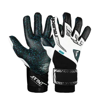 Brankářské rukavice Reusch Attrakt Freegel Fusion Goaliator bílá/stříbrná/černá UK 10,5