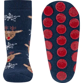 Ewers Dětské ponožky s protiskluzem - Sobi Velikosti EU: 18-19 (12 měsíců)