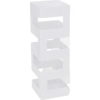 Stojan na deštník Stojan na deštníky kovový VidaXL bílý