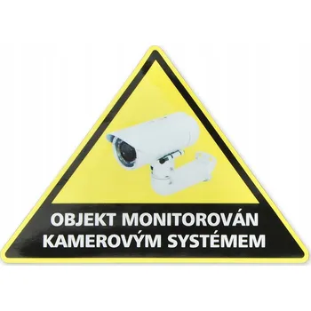 IP kamera Nálepka KAMERA negativ - - na sklo zevnitř