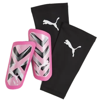 Fotbalový chránič Puma ULTRA Light Sleeve růžová/černá UK L