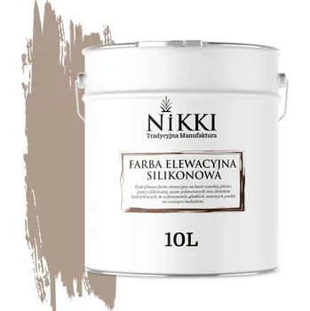 Fasádní barva BARVA FASÁDNÍ SILIKONOVÁ EXTERIÉROVÁ 10L SVĚTLE OŘECHOVÁ F534 UV