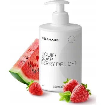 Koupelová kosmetika Tekuté mýdlo na ruce a tělo, Jahodová rozkoš - 500 ml