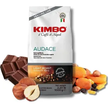 Káva Kimbo Espresso Audace zrnková káva 1 kg