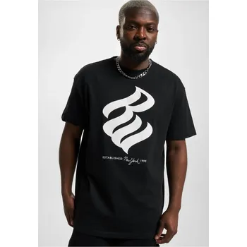 Pánské tričko Rocawear BigLogo T-Shirt - black/white 3XL