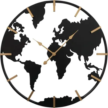 Hodiny Boltze Home Nástěnné kovové hodiny Union se zlatými ručičkami, kov