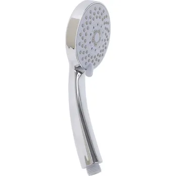 Keramický dřez Bathroom Solutions Sprchová hlavice, 5 funkcí, chrom, Ø 9,5 cm, stříbrný, plast