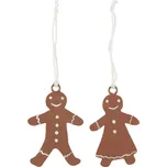 IB Laursen Vánoční ozdoba GINGERBREAD, hnědá 212917262