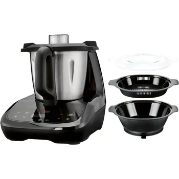Set domácích spotřebičů SILVERCREST® Sada Monsieur Cuisine compact »SMCC 1100 A1« a kompaktního parního nástavce
