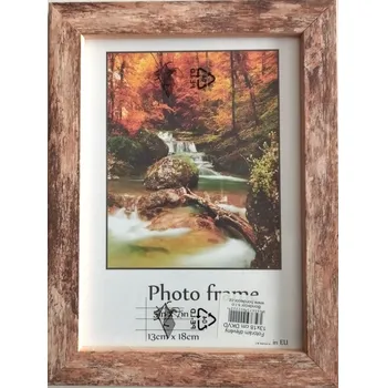 Rám na obraz Bondecor Fotorám dřevěný dub - hladký Barva: Dub, Velikost: 10x15