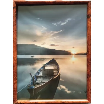 Rám na obraz Bondecor Fotorám FAST - tmavé dřevo Velikost: 40x50