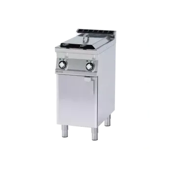 fritéza RM GASTRO Fritéza elektrická dvojitá 0,75 kW/l, 8+8 l s podestavbou 400 V | RM - F2/8-74ET