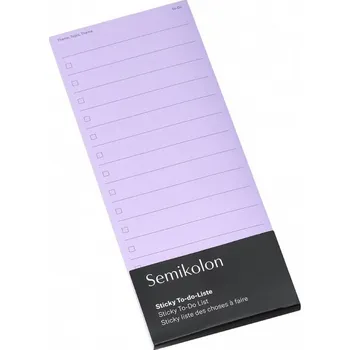 Sticky To Do List, lilac silk