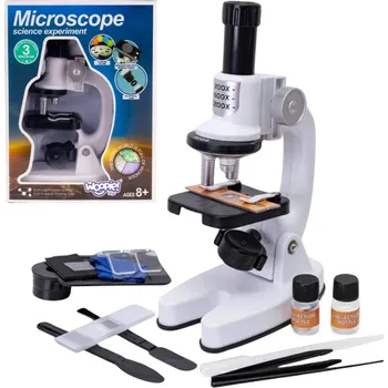 Mikroskop Woopie LED přiblížení do 1200x XXL sada s adaptérem na smartphone