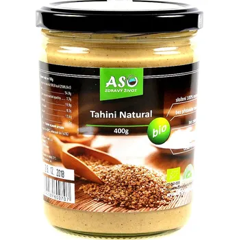ASO - Zdravý život Tahini natural BIO Hmotnost: 400g