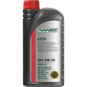 Motorový olej FANFARO for VW Skoda Seat 0W-30 1L