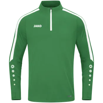 Pánská mikina JAKO Power Zip Top zelená UK 140
