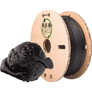 Filament Tisková struna rPET-G černá antracit Print-Me, 1,75mm, 1kg