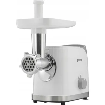 Kuchyňský mlýnek Mlýnek na maso MG1802SJW Bílý s kráječem a zpětným chodem, 1800 W