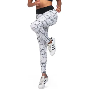 Dámské legíny Legíny Reviver L9032/0 Barva: Bílá, Velikost: XL