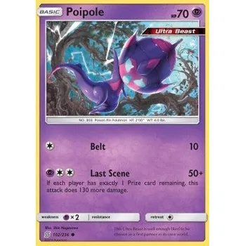 Volný čas Pokémon UNM 102/236 Poipole - Unified Minds Stav: Excellent, Verze: NORMAL