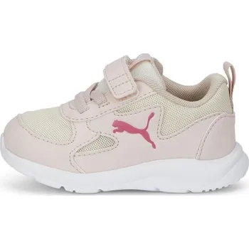 Dětská móda Dětská volnočasová obuv Puma FUN RACER AC INF 8.5 Růžová, Béžová, Bílá