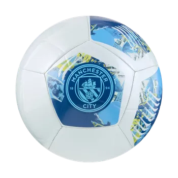 Fotbalový míč Puma Manchester City FC ftblNRGY světle modrá/modrá UK 5