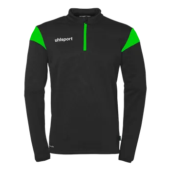 Pánská mikina Uhlsport Squad 27 1/4 Zip Top černá/zelená UK M