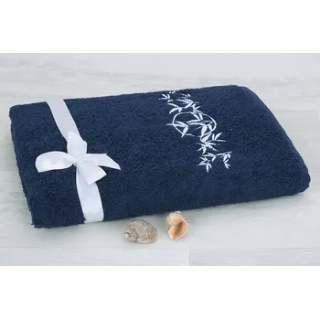 Osuška LUNO tmavě modrá