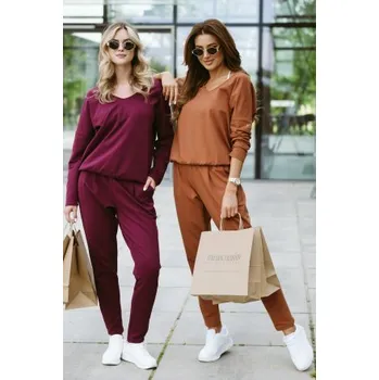 Tepláková souprava Italian Fashion Karina Oranžovo-červená L