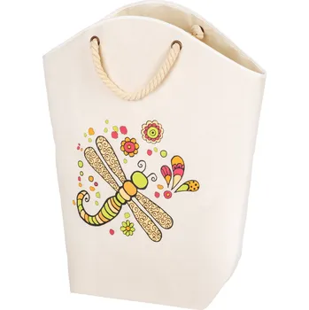 Koš na prádlo Malý koš na prádlo s provázkovými držáky, 58 l, WENKO