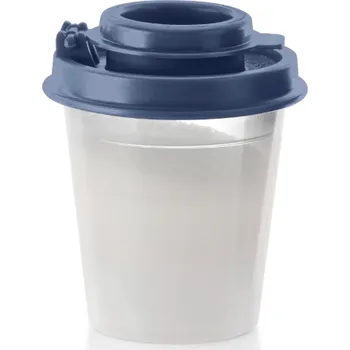 Dóza na potraviny Tupperware Kapka - kořenka (2ks) Barva: Modrá